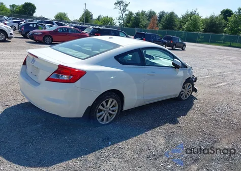 2012 Honda Civic Ex-L z USA, uszkodzony, nr VIN 2HGFG3B05CH526310